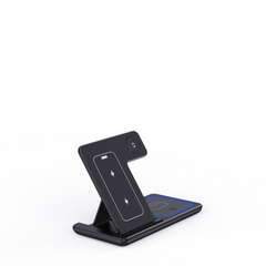 3 In 1 LED Fast Wireless Foldable Charging Station