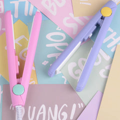 Mika & Kō no Kotoba Mini Hair Straightener and Curler